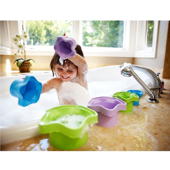 Green Toys Stacking Cups - Picture 3 of 7